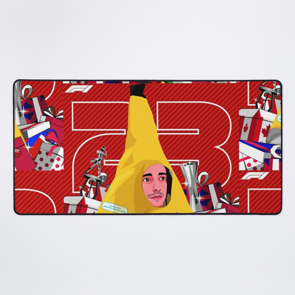 Charlesleclerc Banana Mouse Pad